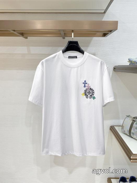 半袖Tシャツ洗練な一品 全国無料全国無料HOT 欲しい可愛く新鮮CHROME HEARTSブランド コピー s 級_0_3