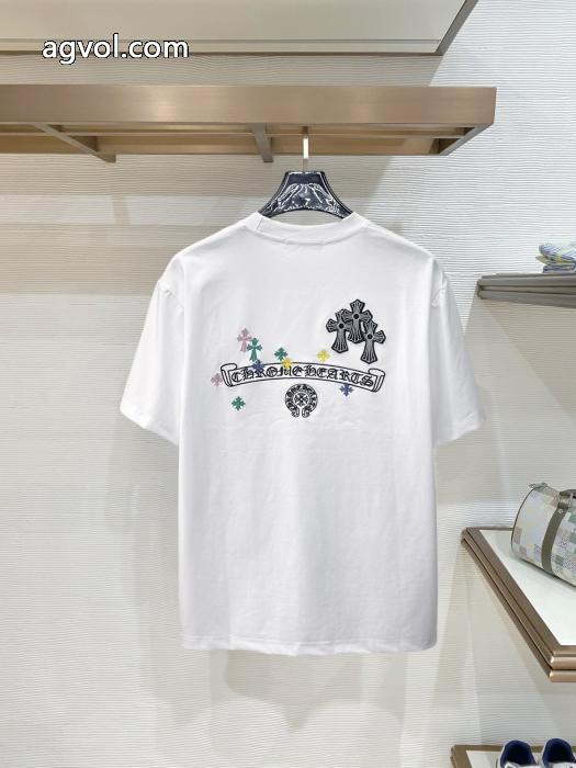 半袖Tシャツ洗練な一品 全国無料全国無料HOT 欲しい可愛く新鮮CHROME HEARTSブランド コピー s 級_0_4
