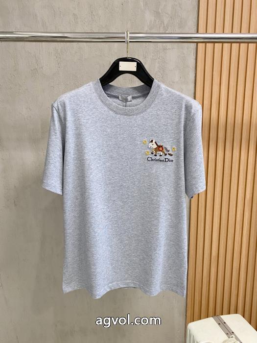 偽物 ブランド 販売半袖Tシャツ品質高き人気アイテム 豊富なカラー展開 トレンド2026DIOR_0_4