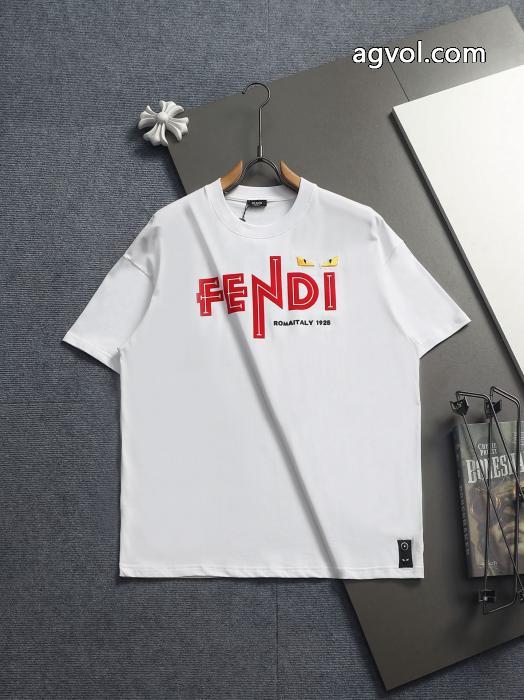 超激得安い 完売必須　限定SALE 新作限定華やかキュートブランド 偽物 激安FENDI半袖Tシャツ_0_2