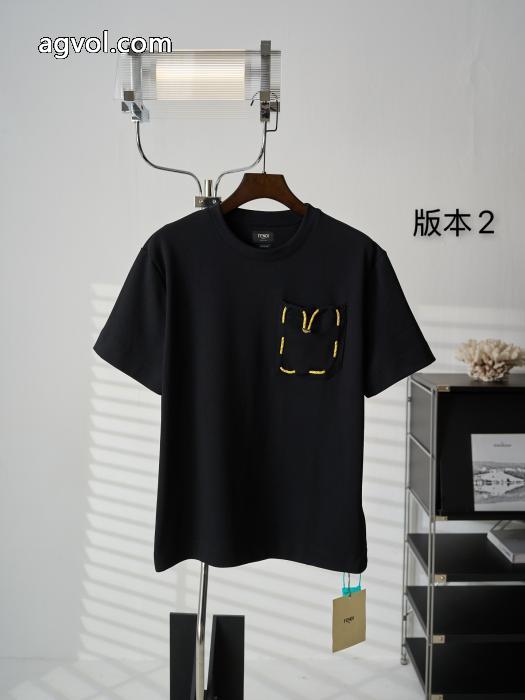 半袖Tシャツ激安 ブランド 通販FENDIモード 柔らかくて 永遠の定番_0_1