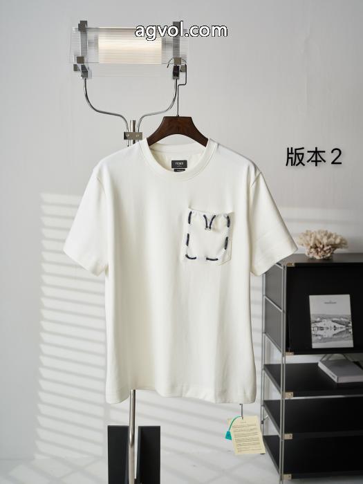 半袖Tシャツ激安 ブランド 通販FENDIモード 柔らかくて 永遠の定番_0_3
