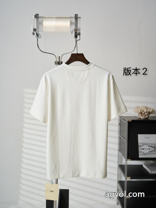 半袖Tシャツ激安 ブランド 通販FENDIモード 柔らかくて 永遠の定番_0_4