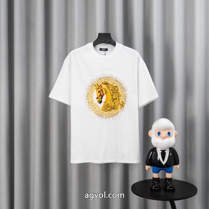 半袖Tシャツヴェルサーチ2026年最新人気 品質保証定番人気 最新人気　話題沸騰中スーパー コピー ブランド 通販_0_1