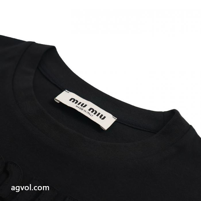 MIUMIU半袖Tシャツブランド 通販店優れた品質 大注目！ 高級感演出_0_2