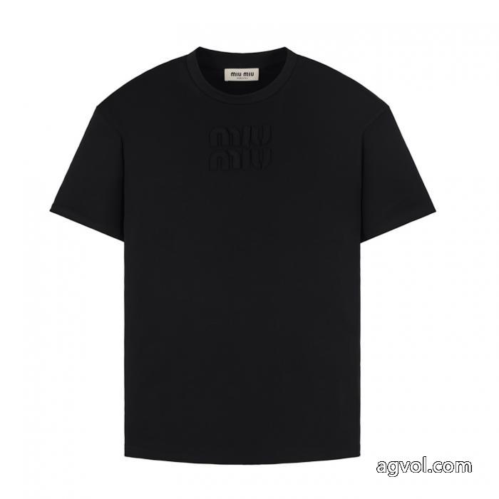 MIUMIU半袖Tシャツブランド 通販店優れた品質 大注目！ 高級感演出_0_4