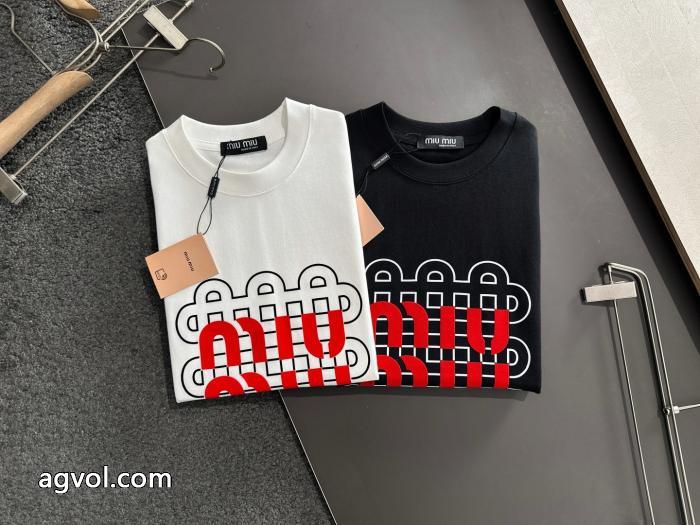 MIUMIU半袖Tシャツ発売極限状態！ 2026新品 使い勝手の良いコピー 品 ブランド_0_0