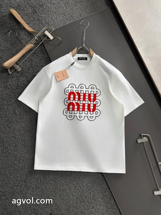 MIUMIU半袖Tシャツ発売極限状態！ 2026新品 使い勝手の良いコピー 品 ブランド_0_3