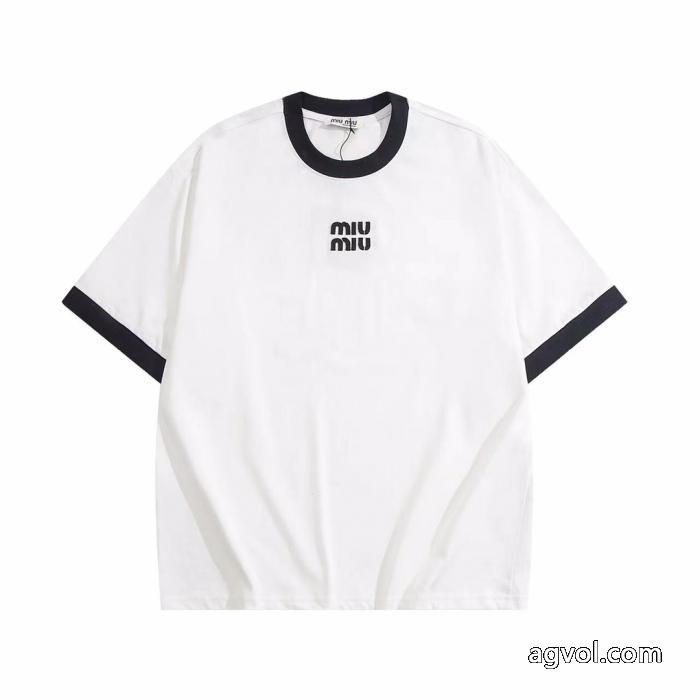 高品質 人気 大人の定番 カワイイ雰囲気ミュウミュウスーパー コピー 販売半袖Tシャツ_0_3