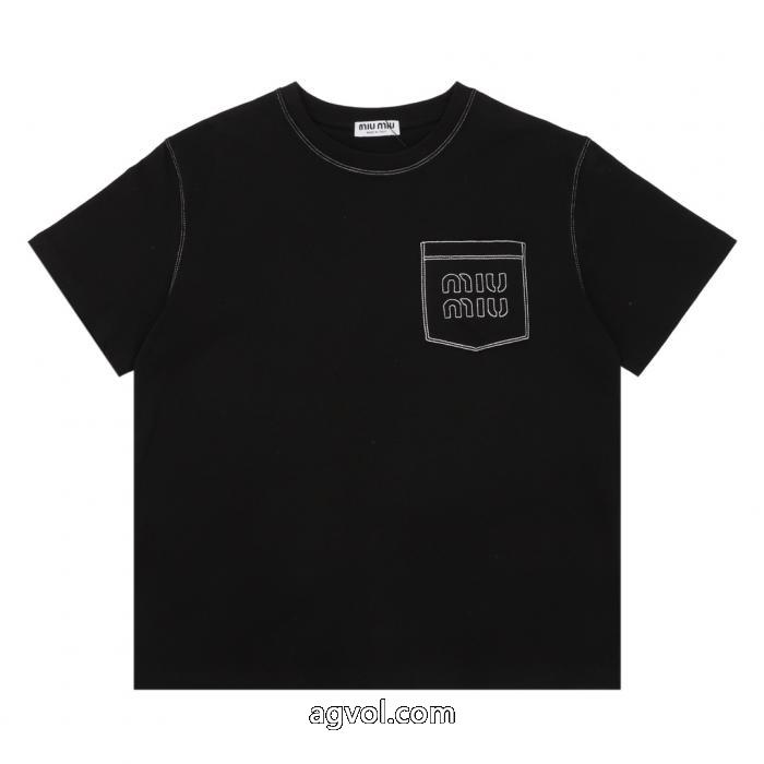 激安 ブランド 通販半袖poloTシャツ必見 国内即発 今季人気新作登場 超目玉MIUMIU_0_2