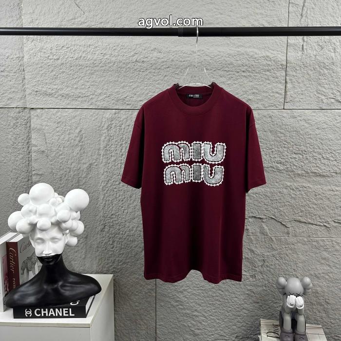 半袖Tシャツブランドスーパーコピー2026MIUMIUブランド新作2026 超激安アイテム 最新超人気_0_0