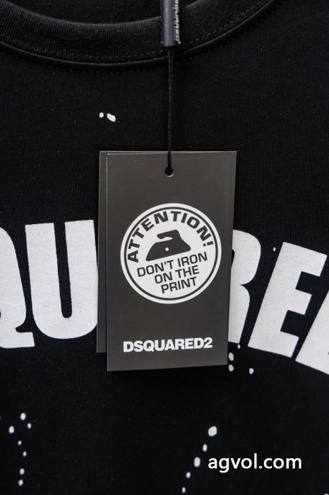 コピー 商品 ブランド最終価格 流行フォルム ロゴが美しい半袖TシャツDSQUARED2_0_3