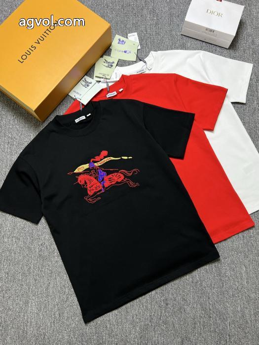 今季新作 毎年大人気商品 新作モデルBURBERRY半袖Tシャツブランド コピー 専門店_0_4