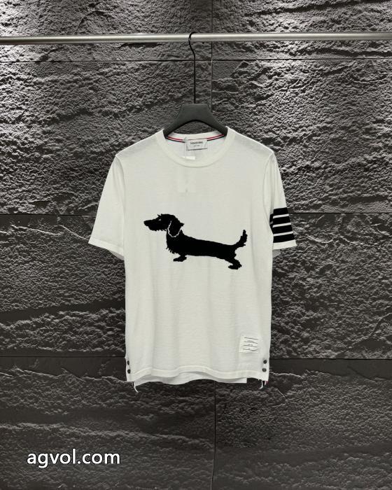 THOM BROWNEコピー 商品 ブランド最新作入荷 超人気美品 2026間違いないアイテム半袖Tシャツ_0_4