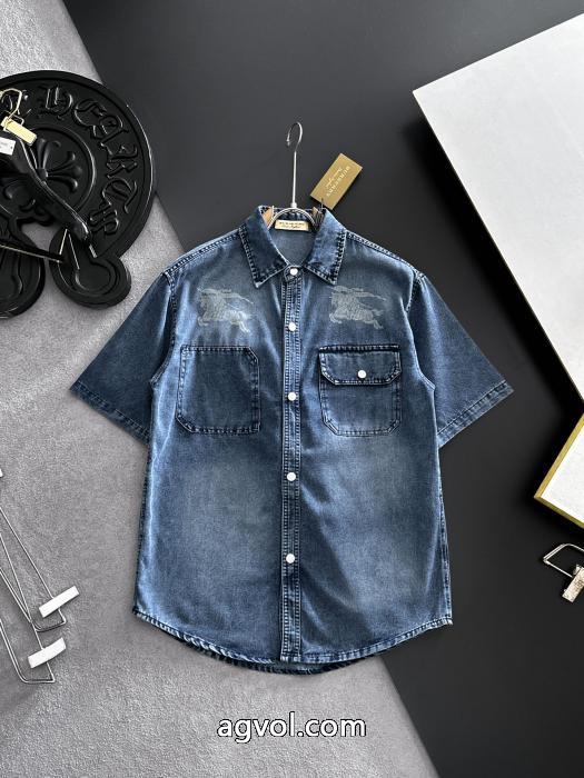 2026年最新人気 注目の逸品 華やかムードを演出して半袖シャツBURBERRYブランド 偽物 通販_0_1