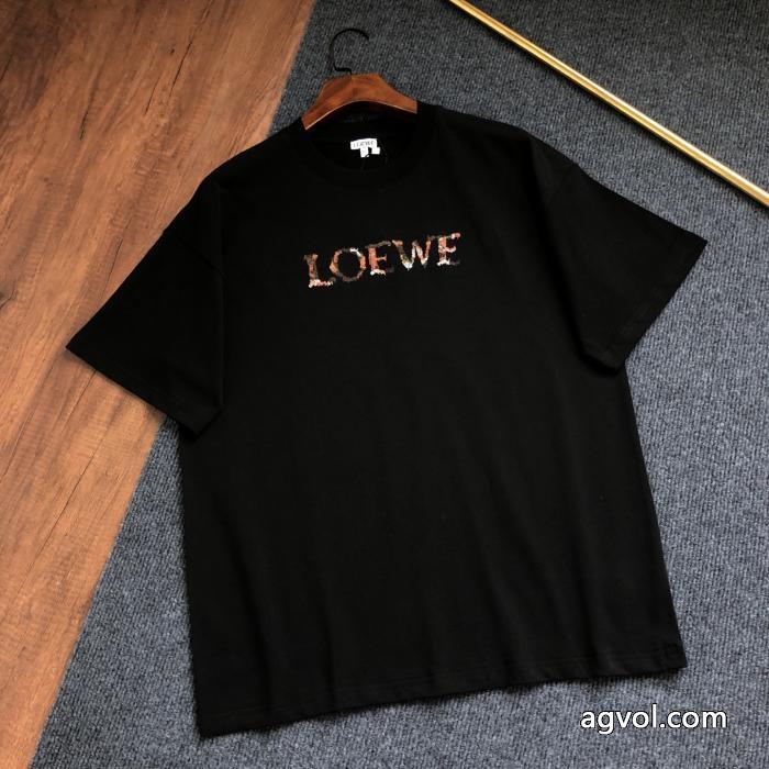 スーパー コピー ブランド 通販ロエベ今季新作 セール 大人気ブランド HOT人気半袖Tシャツ_0_1