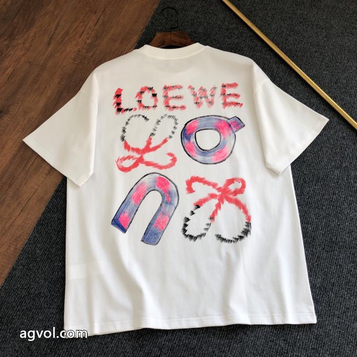 最新大人気 上品オトナ感 人気販売中ロエベ激安 通販 専門店半袖Tシャツ_0_3