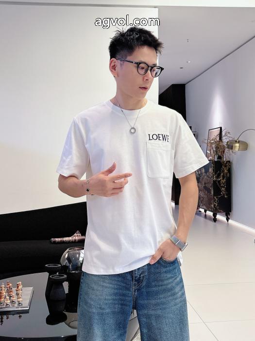 LOEWE半袖Tシャツブランド コピー 安心素敵  お手軽な価格 COOLなデザイン_0_4