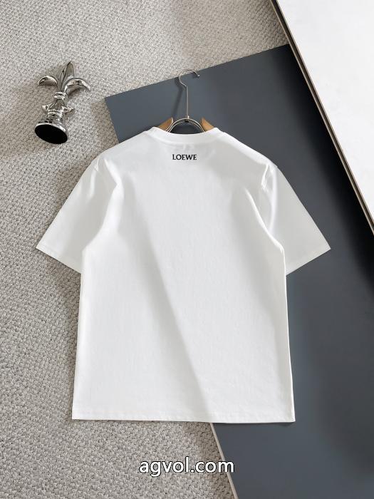 半袖Tシャツ高級感漂う 26新作限定版プリント 暖かな着心地LOEWEコピー 商品 ブランド_0_3