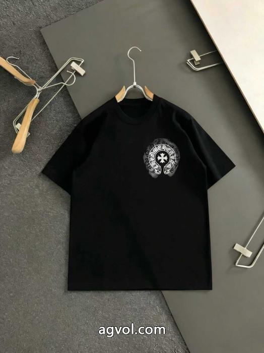 CHROME HEARTS完売目前 最高にCOOL2026新作 ロゴが印象的半袖Tシャツ激安 ブランド 通販_0_4