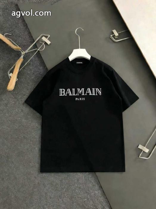 BALMAIN半袖Tシャツ最落なし! 希少! 夏限定の人気おすすめ 優等品ブランド コピー s 級_0_1