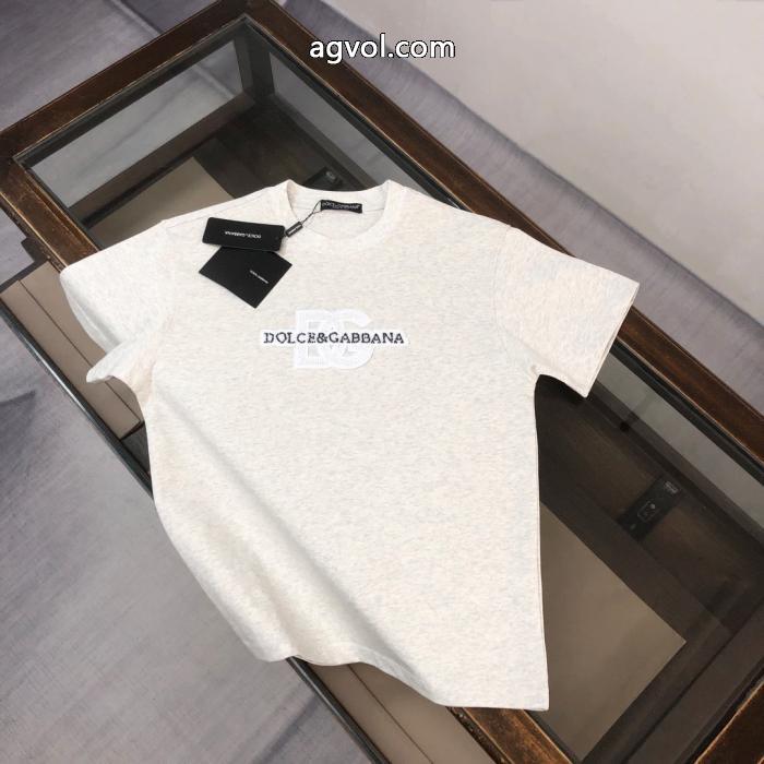 先行セール 海外最新モデル 韓国高級服偽 ブランド 販売Dolce&Gabbana半袖Tシャツ_0_0
