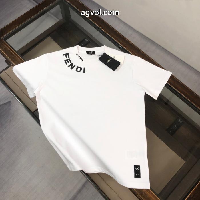 国内発機能的 気軽に着れる SALE国内発送FENDIコピー ブランド 通販半袖Tシャツ_0_4
