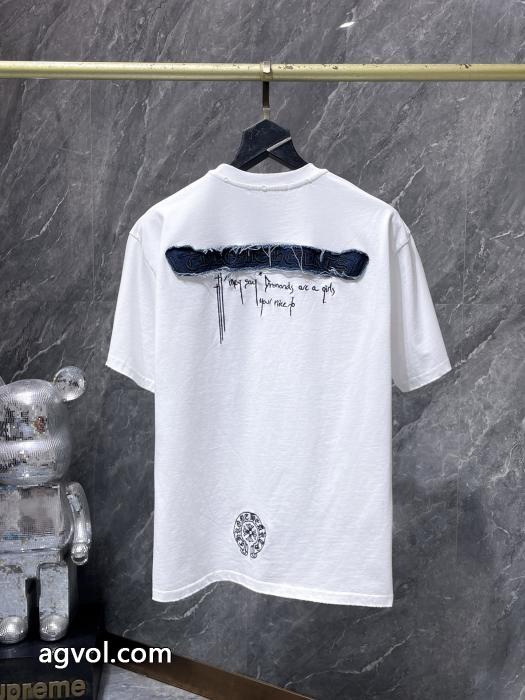半袖TシャツCHROME HEARTS偽 ブランド完売続出 限定的新作入荷 フェミニンな雰囲気_0_0