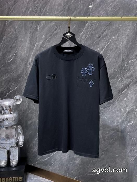 半袖TシャツCHROME HEARTS偽 ブランド完売続出 限定的新作入荷 フェミニンな雰囲気_0_2