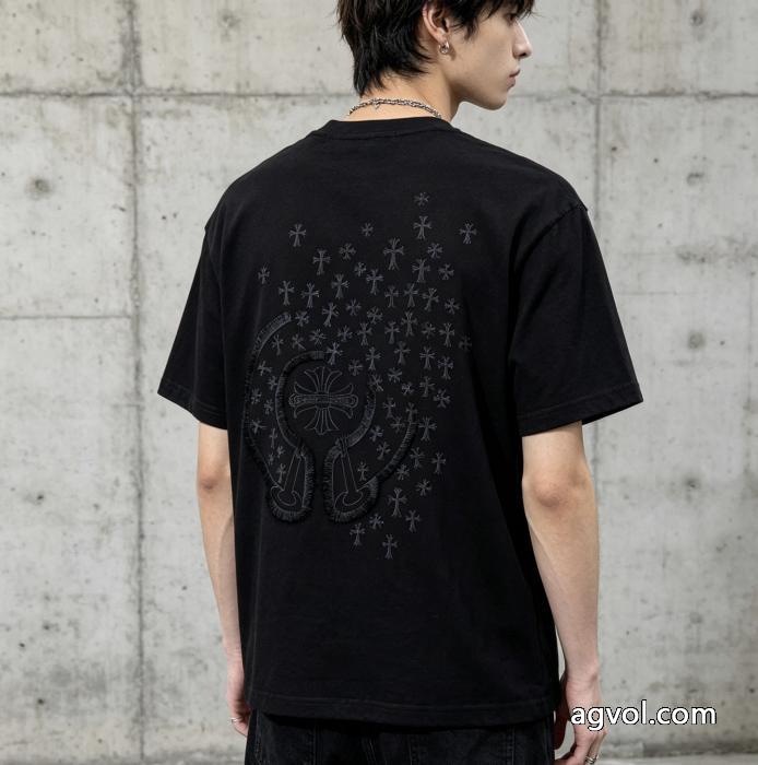正規品 人気売れ筋商品 夏っぽさ新作アイテムコピー 商品 販売半袖TシャツCHROME HEARTS_0_2