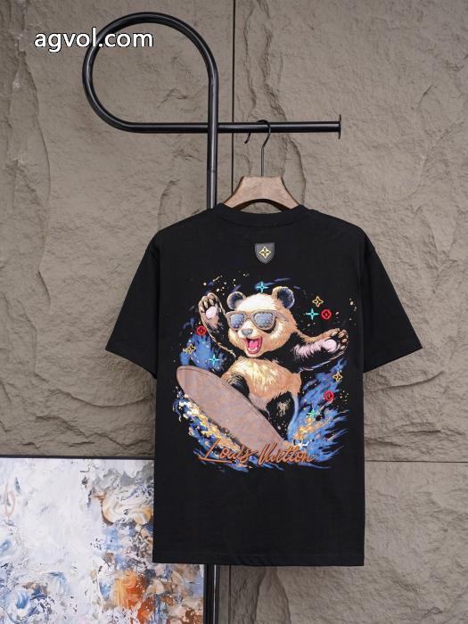 人気の商品 格好良い 圧倒的人気アイテム半袖Tシャツブランド 偽物 激安 通販LOUIS VUITTON_0_4