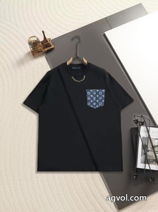 限定品 新作超高人気 新品人気上昇半袖TシャツLOUIS VUITTONブランド 偽物 通販_0_3