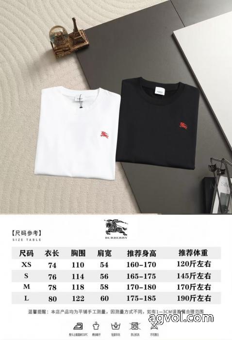 半袖Tシャツ高級感 超安値 品質保証定番人気 最高ランクブランド スーパー コピーBURBERRY_0_2