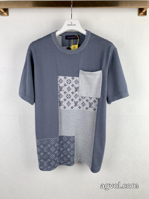 ブランド コピー s 級LOUIS VUITTON個性派さん カジュアル反転魅力 大人フェミニン半袖Tシャツ_0_0