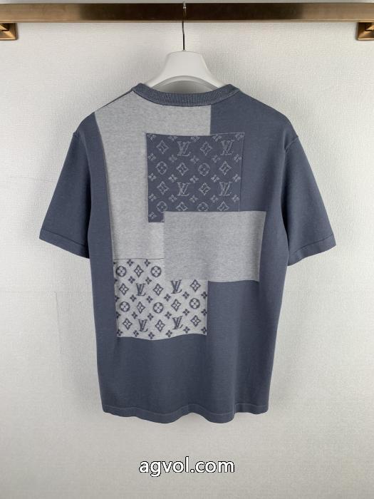 ブランド コピー s 級LOUIS VUITTON個性派さん カジュアル反転魅力 大人フェミニン半袖Tシャツ_0_3