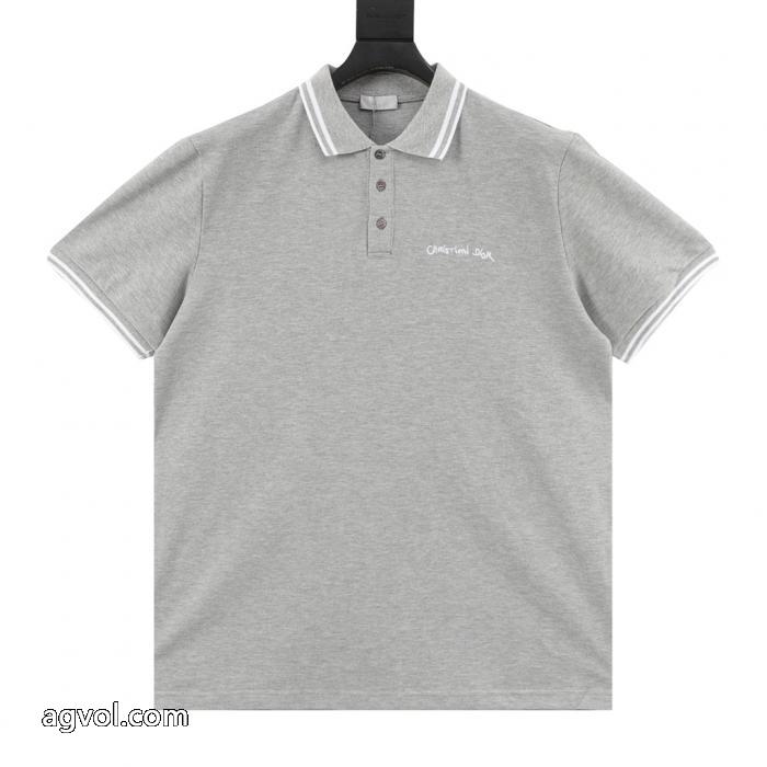 優れた品質 人気急上昇中 夏季超人気アイテム半袖poloTシャツDIORブランド コピー バック_0_3