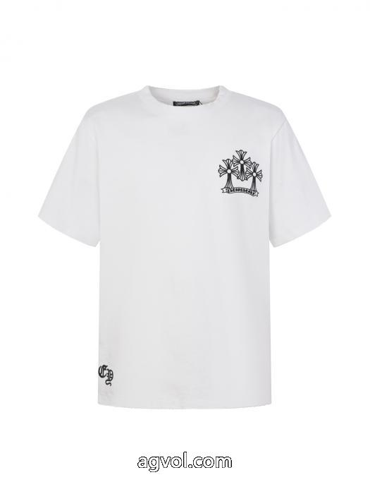 素敵な夏の定番アイテム 26流行り 話題となる人気品偽物 通販 サイト半袖TシャツCHROME HEARTS_0_4