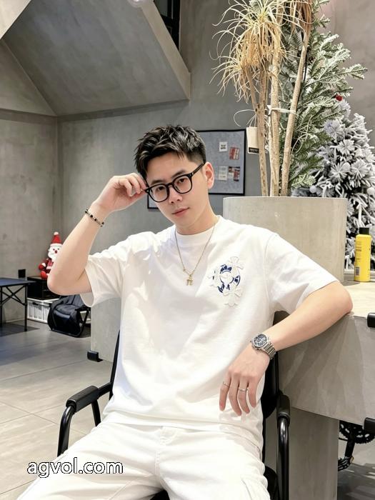 激安専門店 魅力的な美品 価格セールブランド コピー 激安半袖TシャツCHROME HEARTS_0_5