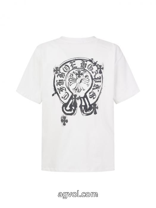 CHROME HEARTS絶対欲しい新作 柔らかな肌触り 上品な印象半袖Tシャツ通販 ブランド_0_3