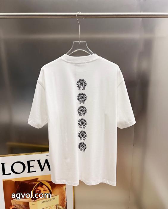 人気新作ロゴ入り 上質で格好い 262026最新モデル半袖Tシャツ激安 通販 専門CHROME HEARTS_0_1
