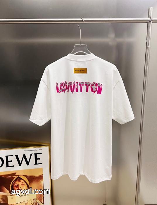 大流行中 期間限定割引中 安い激安人気新作LOUIS VUITTONスーパー コピー メンズ半袖Tシャツ_0_0