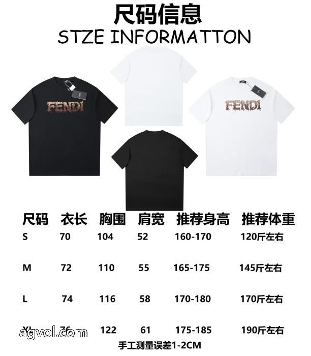 超人気モデル入荷 定番素敵 2026夏到来新作半袖Tシャツブランド コピー  FENDI_0_1
