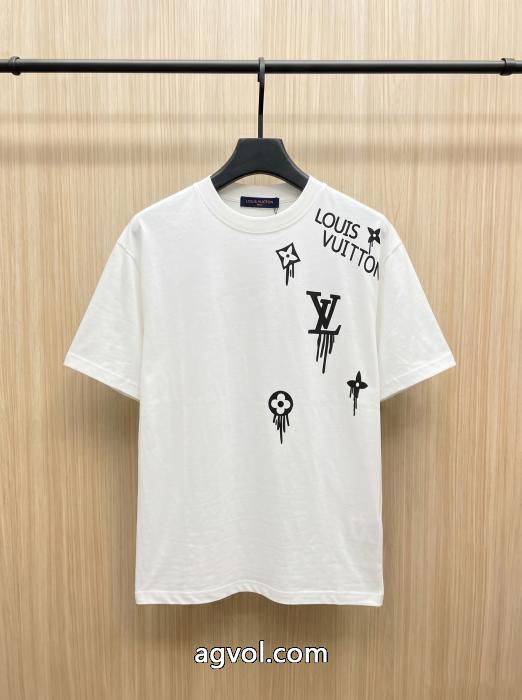 ブランド 偽物 通販話題の新作到着 上品でファッション 2026季人気定番半袖TシャツLOUIS VUITTON_0_0