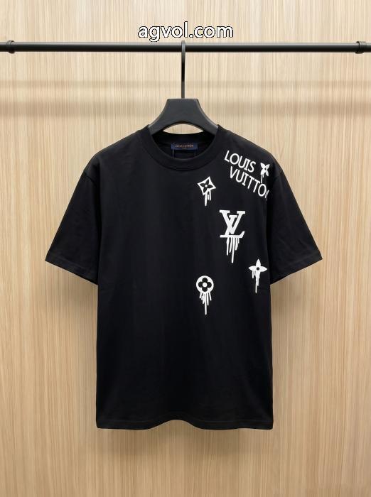 ブランド 偽物 通販話題の新作到着 上品でファッション 2026季人気定番半袖TシャツLOUIS VUITTON_0_4