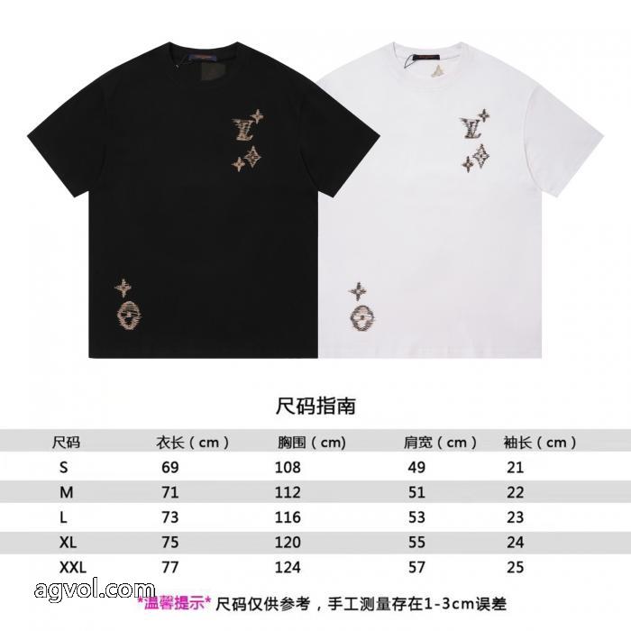 トップトレンド2026 海外限定モデル 新作 王道コンビコピー ブランド半袖TシャツLOUIS VUITTON_0_3