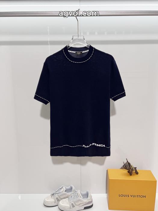 最新入荷 精巧な逸品 通年半袖Tシャツスーパー コピー 安心FENDI_0_2