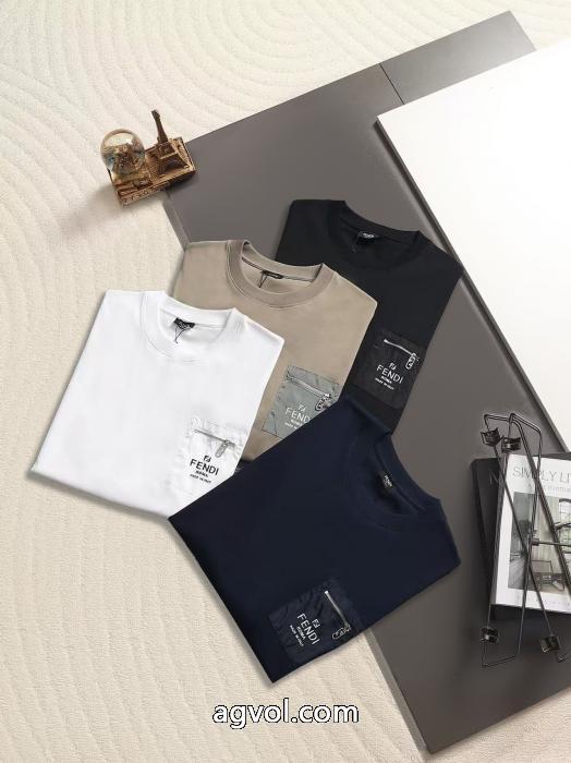 半袖Tシャツ素材感に注目 お洒落 2026新作ブランド 偽物 激安フェンディ_0_0