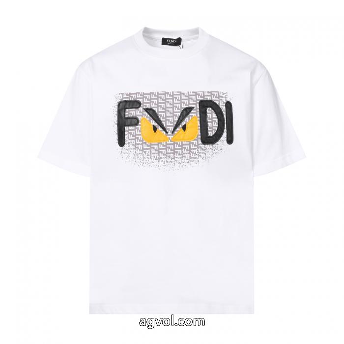 FENDI完売必須 柔らかな着心地 2026新作先取り日本未入荷半袖Tシャツブランド 通販_0_0