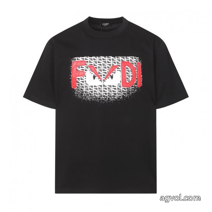 FENDI完売必須 柔らかな着心地 2026新作先取り日本未入荷半袖Tシャツブランド 通販_0_3