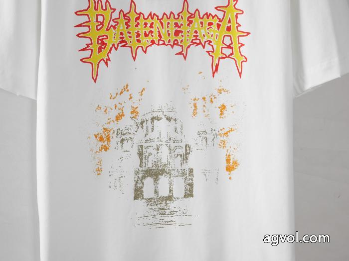 人気話題 存在感のある 特に話題なの上品即完売偽 ブランドbalenciaga半袖Tシャツ_0_3